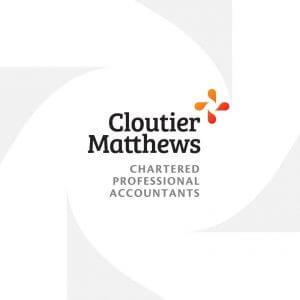 Cloutier Matthews Logo Design