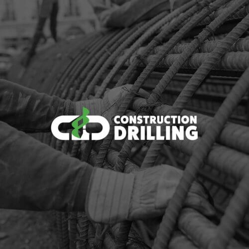Construction Drilling Logo & Website Design and Development
