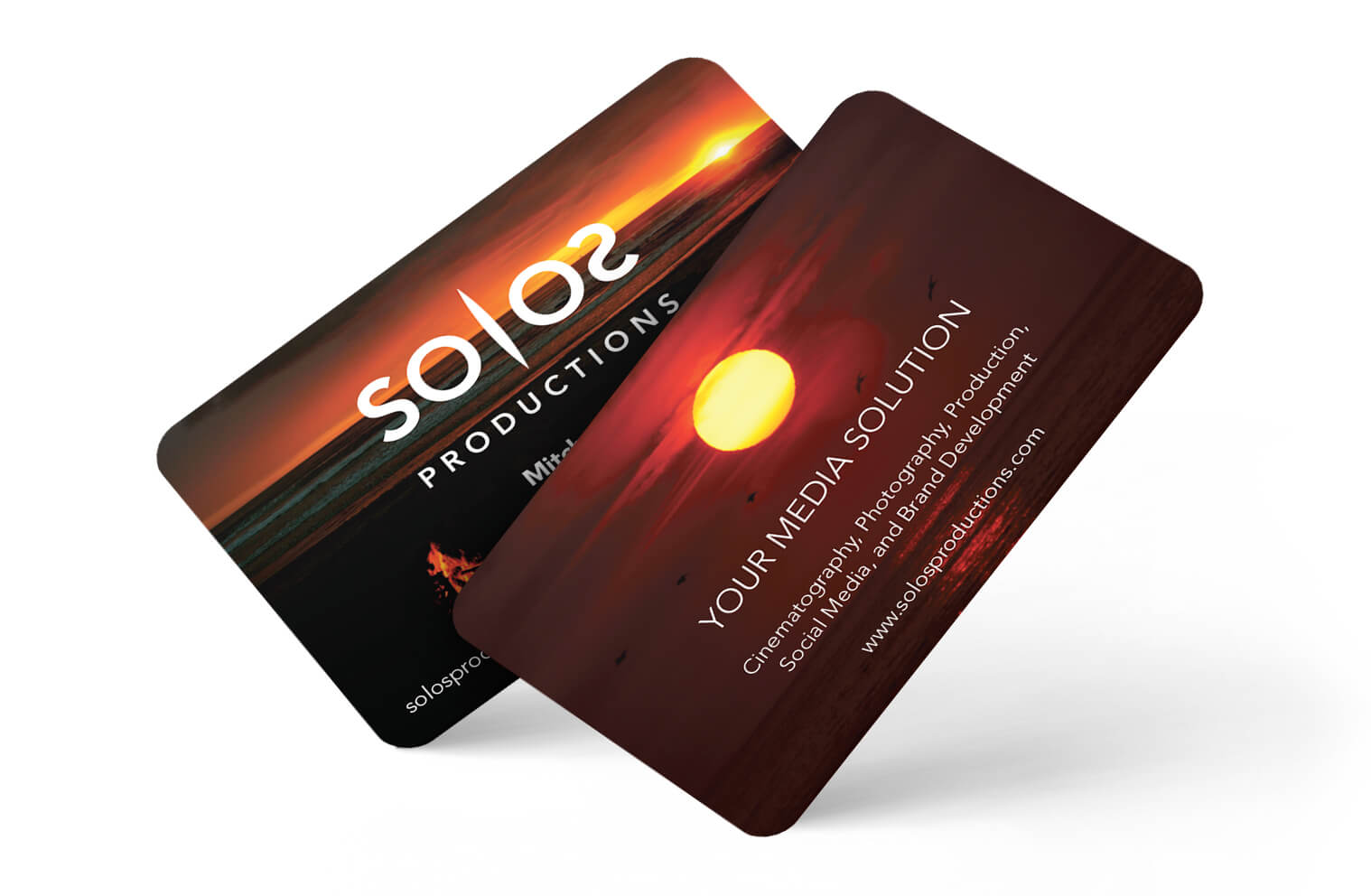 SOLOS Productions Business Cards