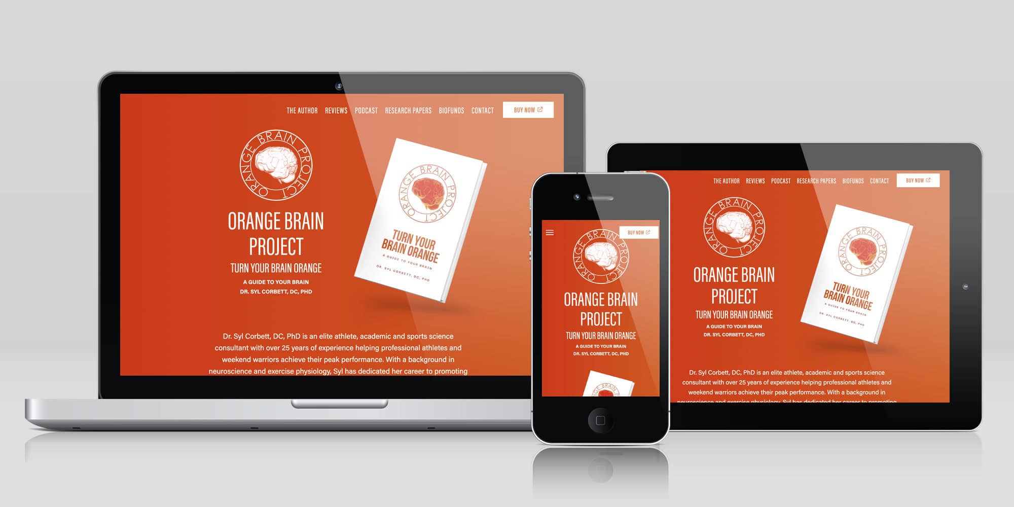 Orange Brain Project Website